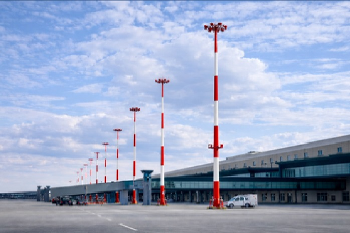 ASANSÖRLÜ PROJEKTÖR DİREKLERİ  - GALVANİZ PROJEKTÖR DİREKLERİ