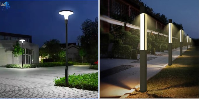 MODERN LED AYDINLATMA DİREKLERİ - DEKORATİF AYDINLATMA DİREKLERİ