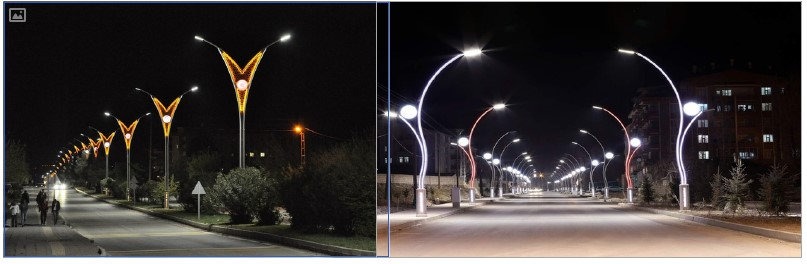 YÜKSEK DEKORATİF AYDINLATMA DİREKLERİ - DEKORATİF AYDINLATMA DİREKLERİ